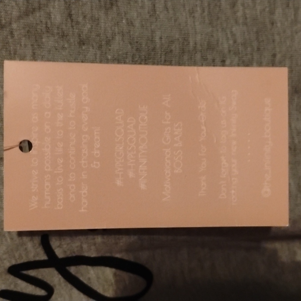 Grey "Stay;" Tee - Picture 5 of 5